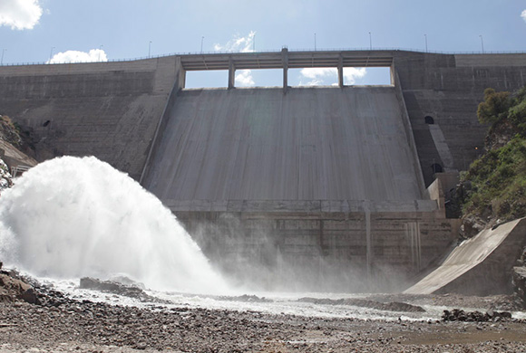 Filtraciones en la Represa Saladillo